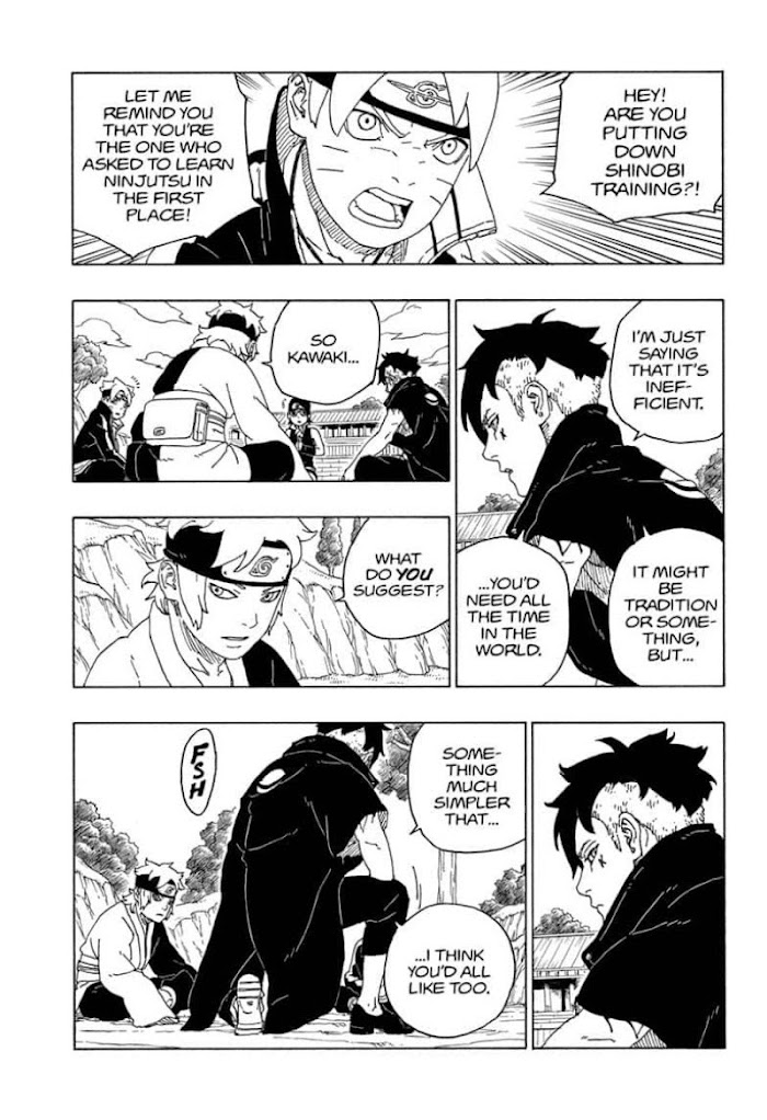 Boruto: Naruto Next Generations - Chapter 58 : Number 58: The Right Job Fo..