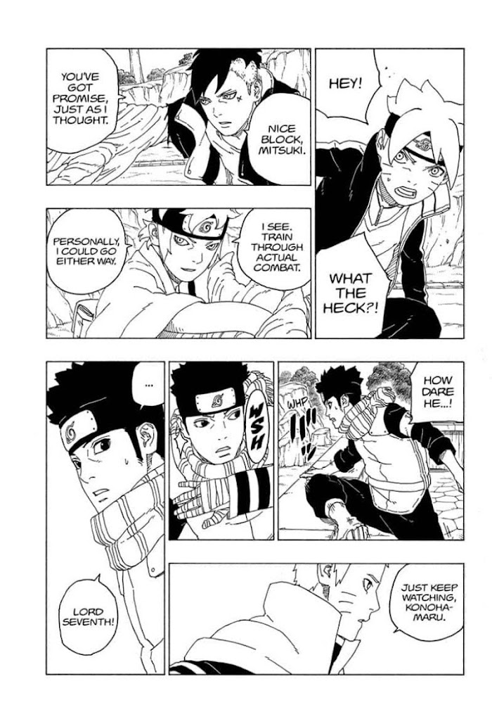 Boruto: Naruto Next Generations - Chapter 58 : Number 58: The Right Job Fo..