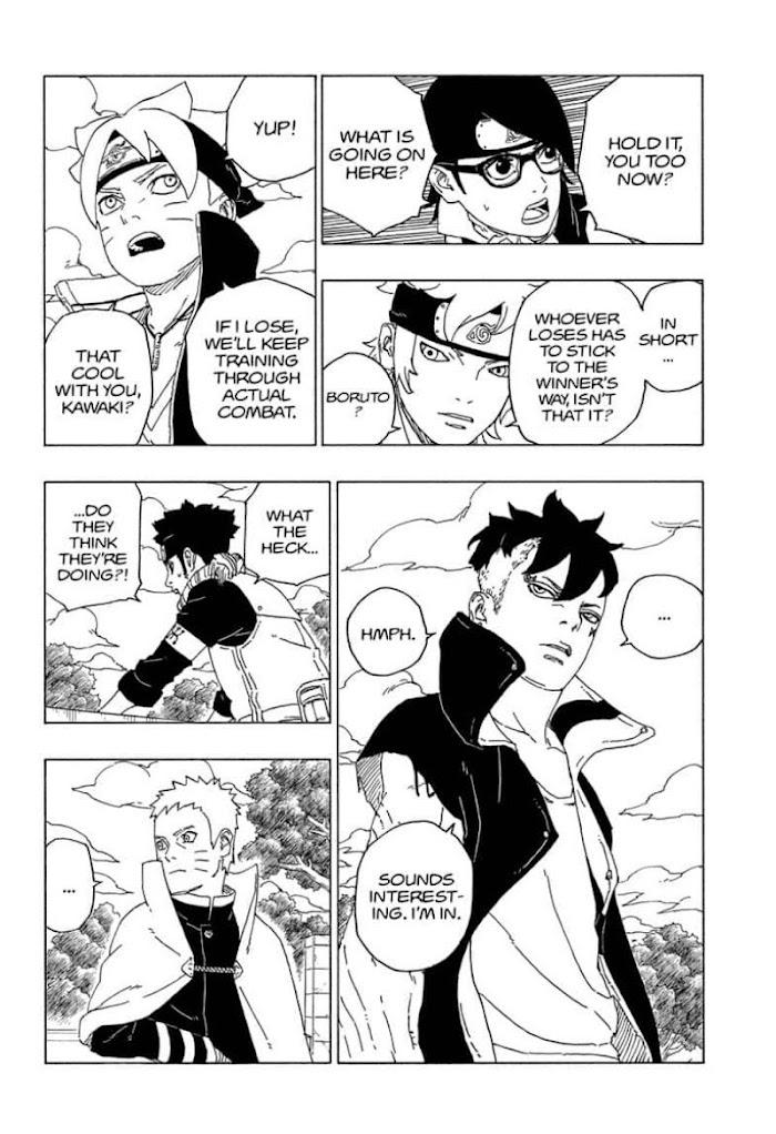 Boruto: Naruto Next Generations - Chapter 58 : Number 58: The Right Job Fo..