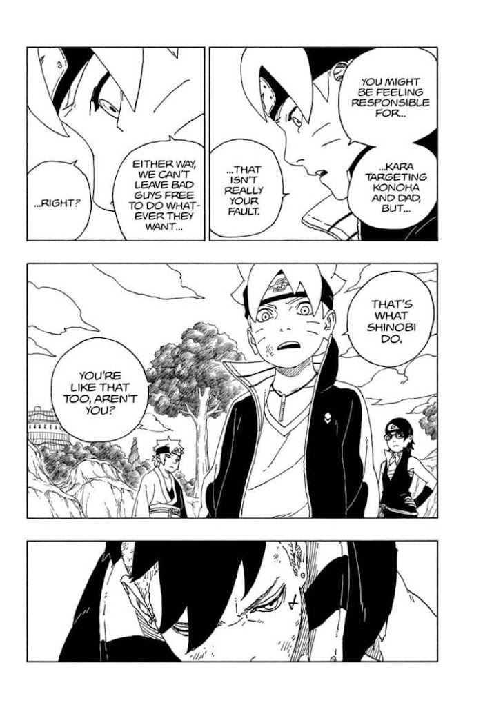 Boruto: Naruto Next Generations - Chapter 58 : Number 58: The Right Job Fo..