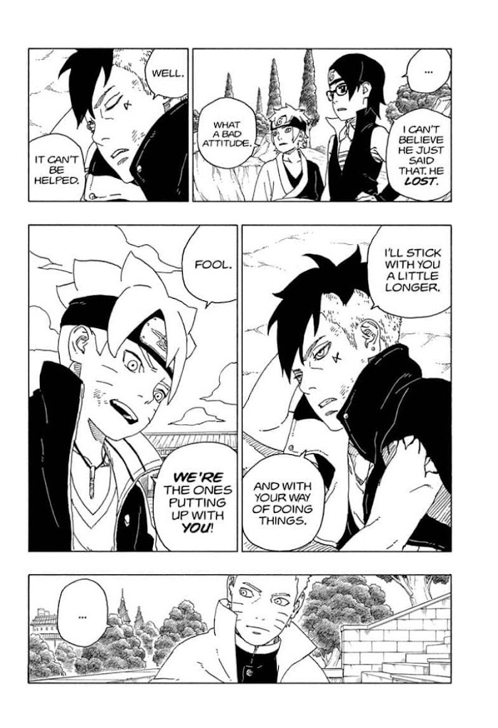 Boruto: Naruto Next Generations - Chapter 58 : Number 58: The Right Job Fo..