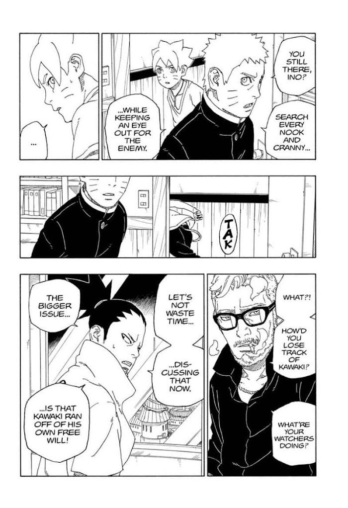 Boruto: Naruto Next Generations - Chapter 62 : Number 62: Run-In