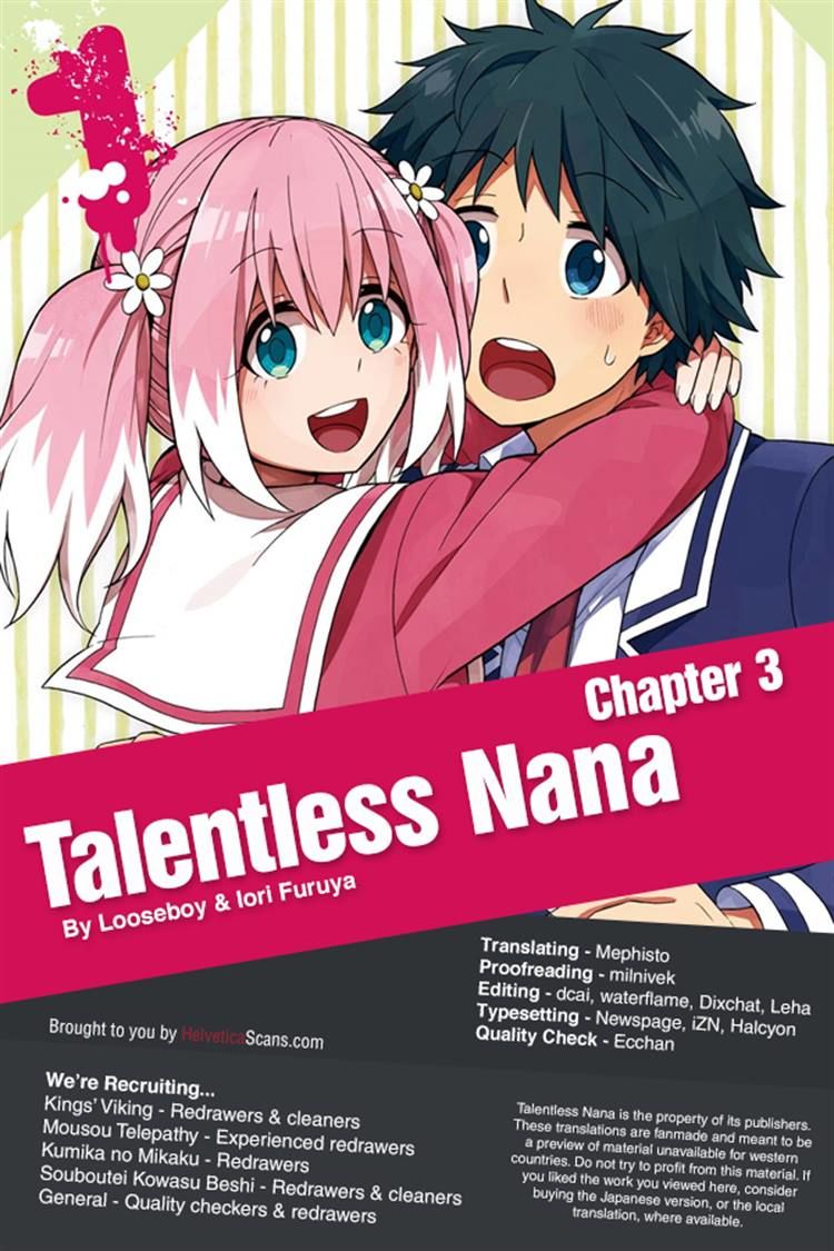 Talentless Nana - Chapter 3