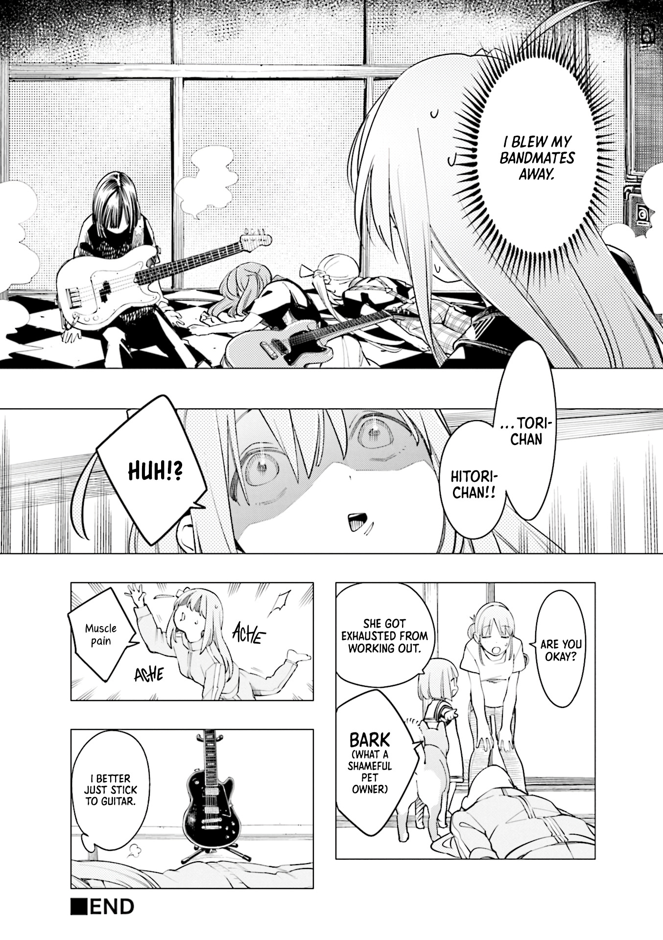 Bocchi The Rock! Anthology Comic - Vol.1 Chapter 3: Thank You Guitar And Muscles