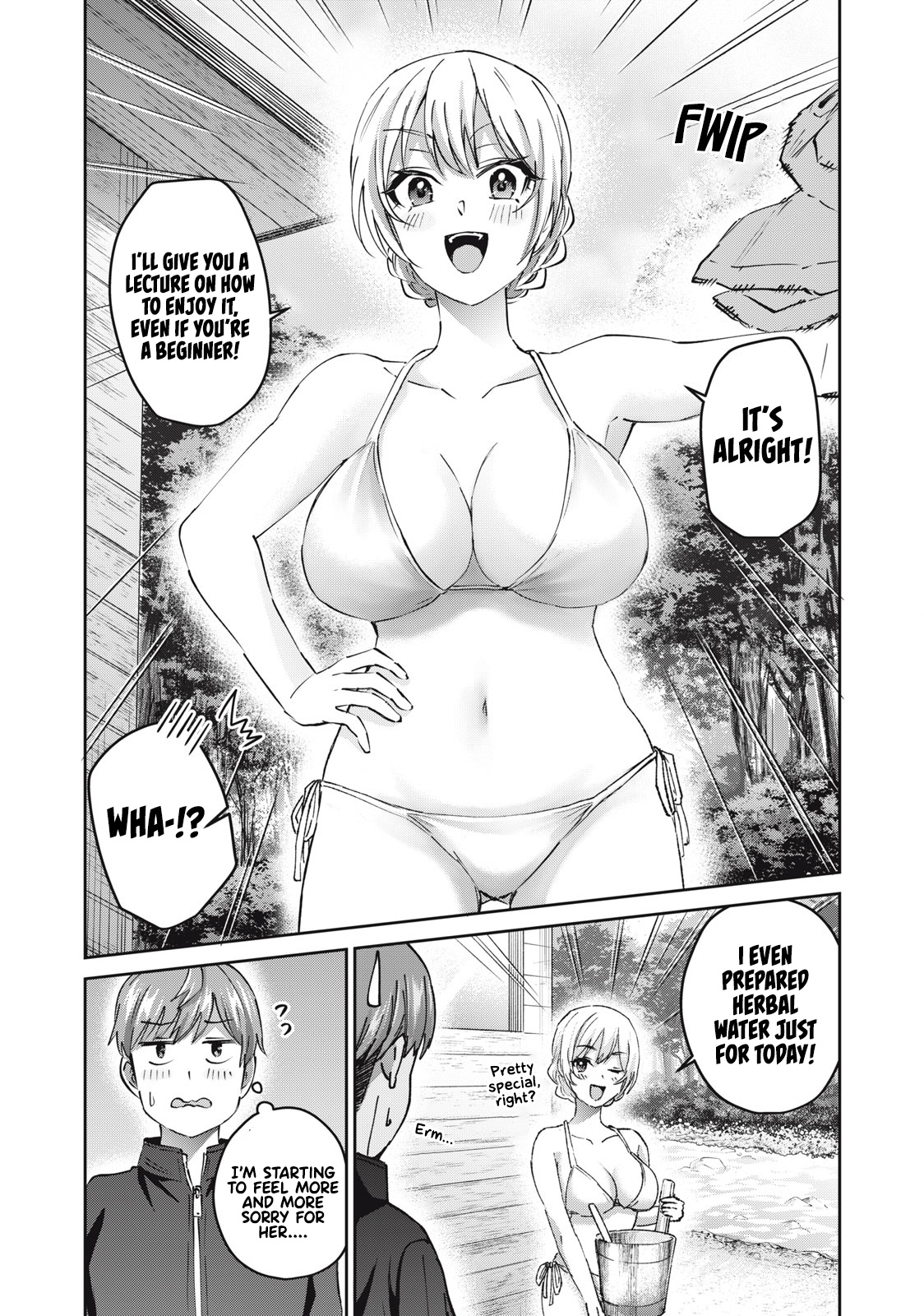 Gyaru Sensei - Vol.6 Chapter 50: Blond Sensei And The Sauna