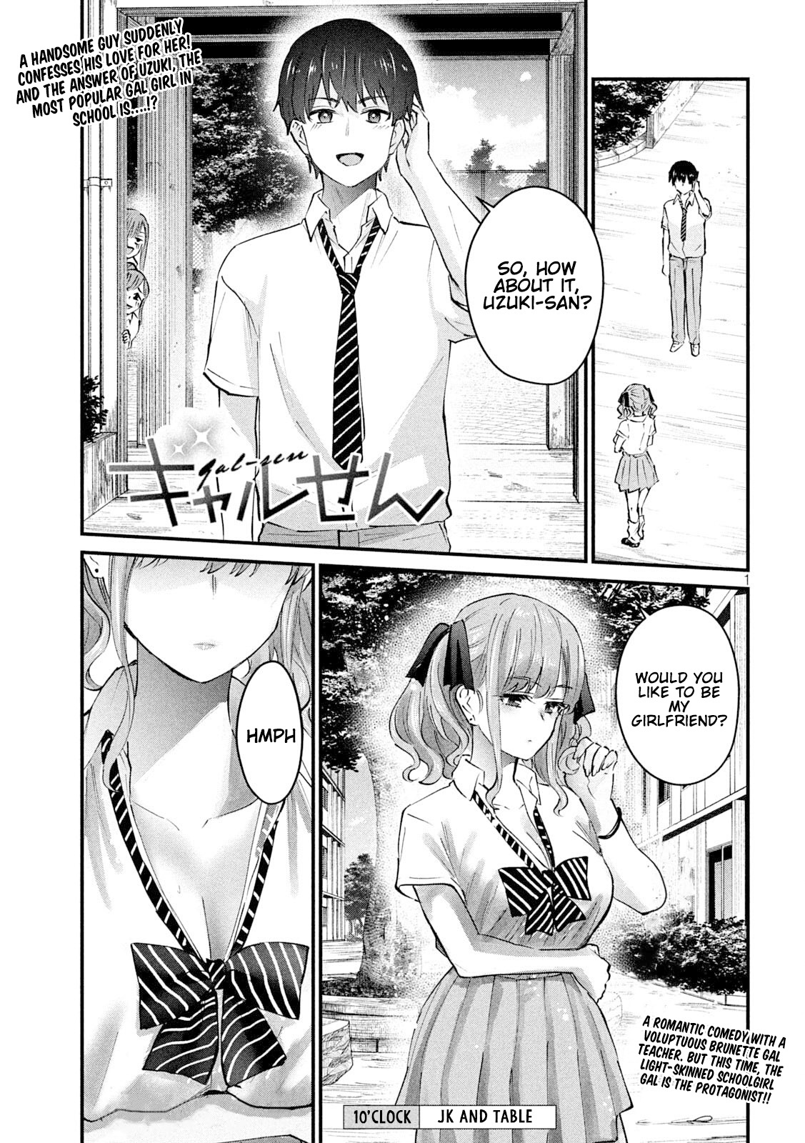 Gyaru Sensei - Vol.2 Chapter 10: Jk And Table