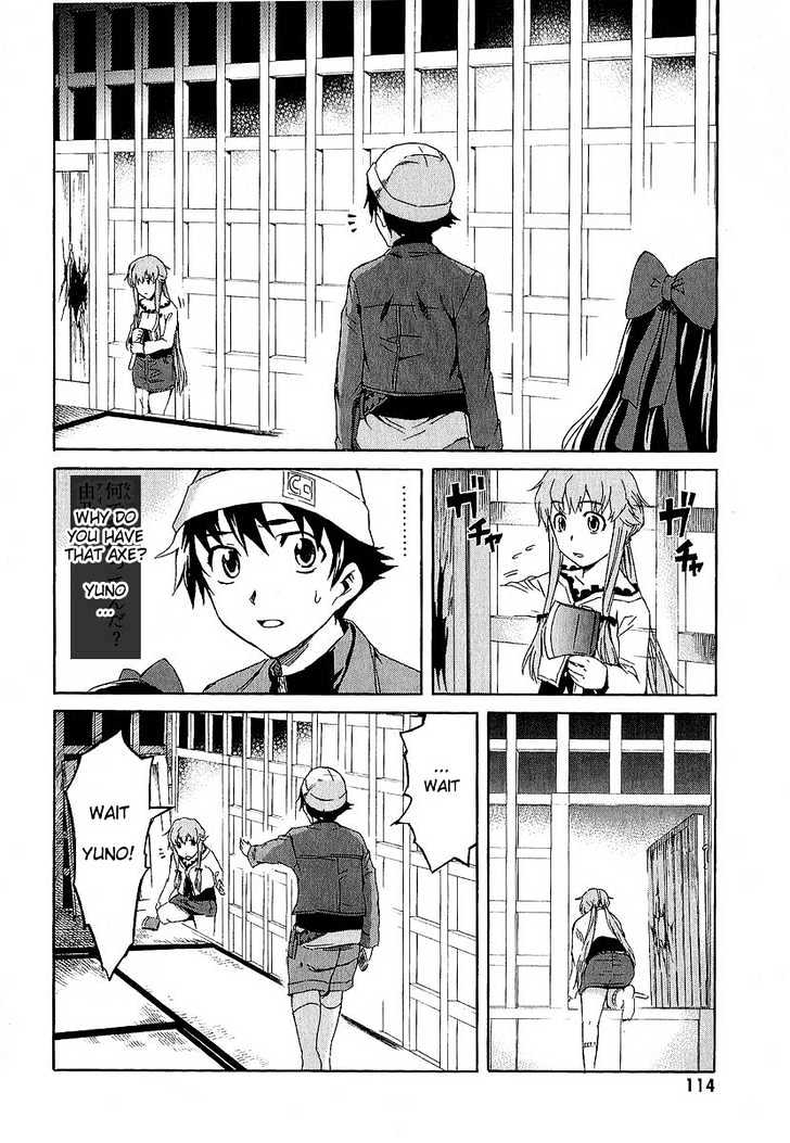 Mirai Nikki - Vol.2 Chapter 7 : Who S Crazy?