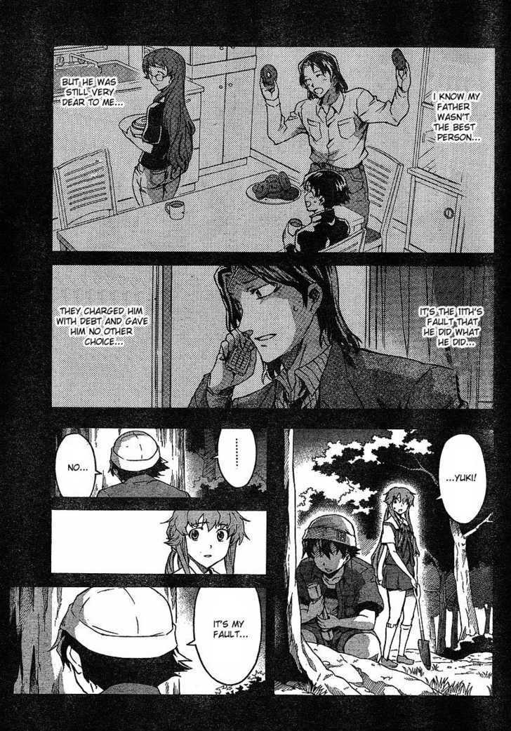 Mirai Nikki - Vol.9 Chapter 44 : The Wagatsuma Bank Twin Tower Building Branch