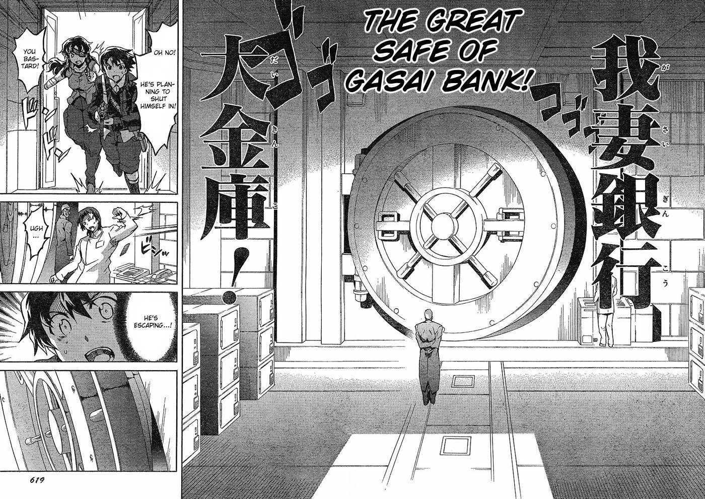 Mirai Nikki - Vol.9 Chapter 44 : The Wagatsuma Bank Twin Tower Building Branch