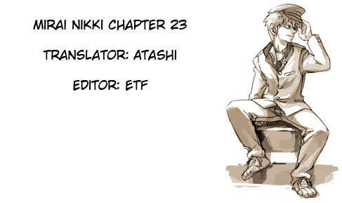 Mirai Nikki - Vol.6 Chapter 23 : The Ending World