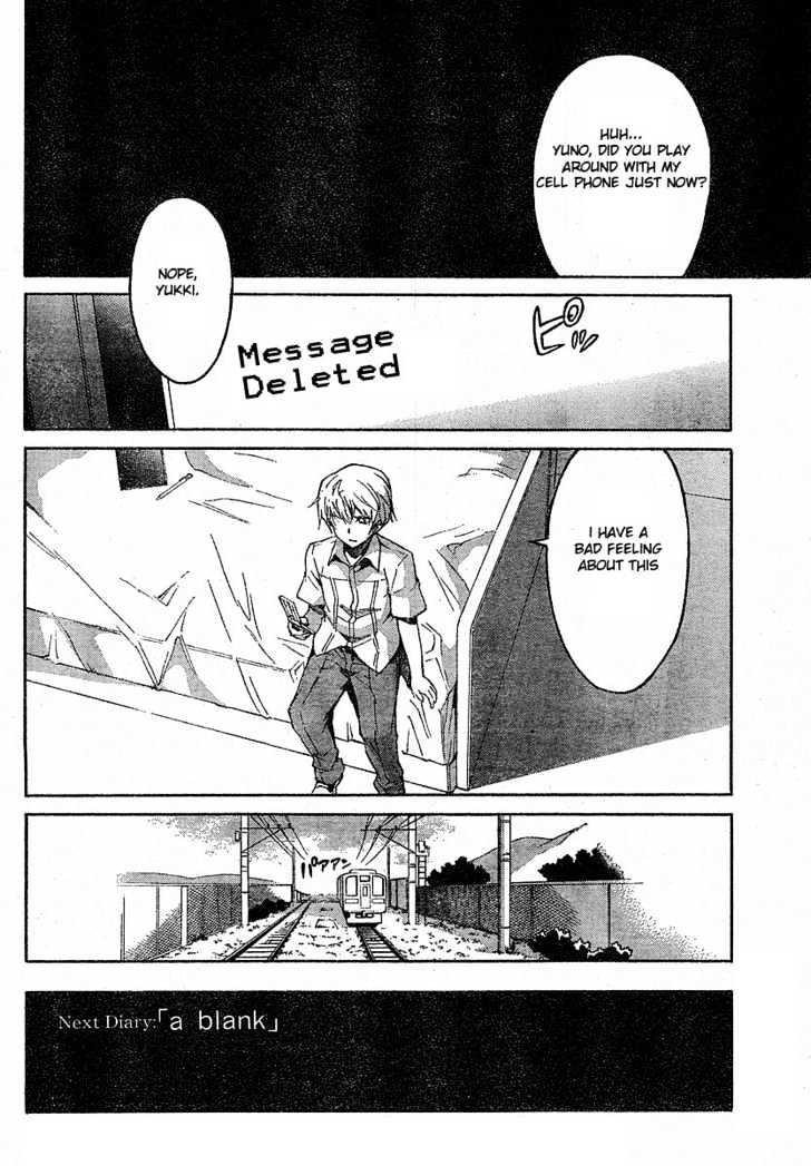 Mirai Nikki - Vol.6 Chapter 23 : The Ending World