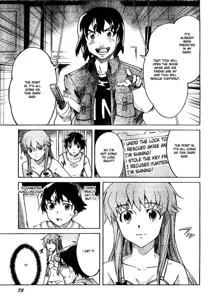 Mirai Nikki - Vol.6 Chapter 26 : 8Th S Propagation Club