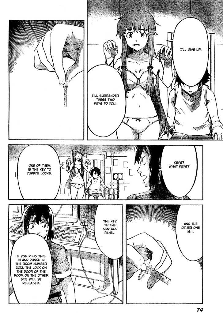 Mirai Nikki - Vol.6 Chapter 26 : 8Th S Propagation Club