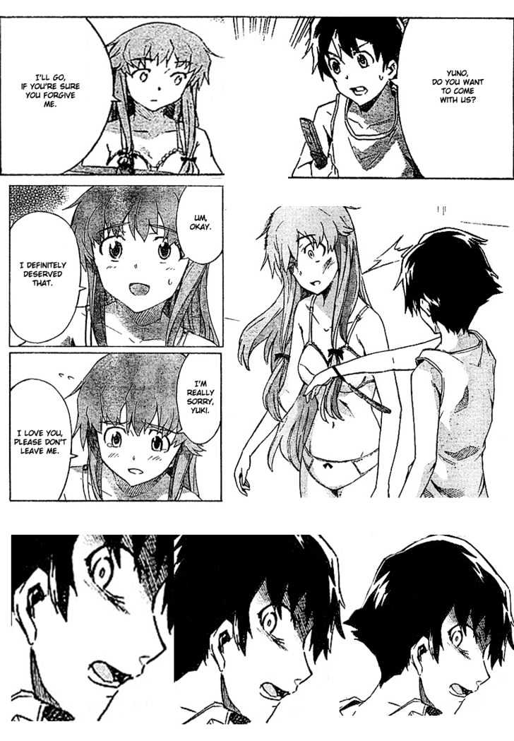 Mirai Nikki - Vol.6 Chapter 26 : 8Th S Propagation Club