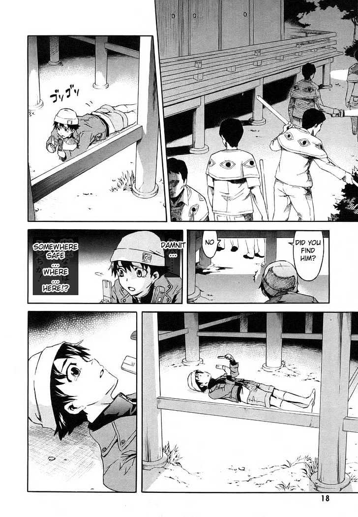 Mirai Nikki - Vol.3 Chapter 9 : Happy End - Unhappy End