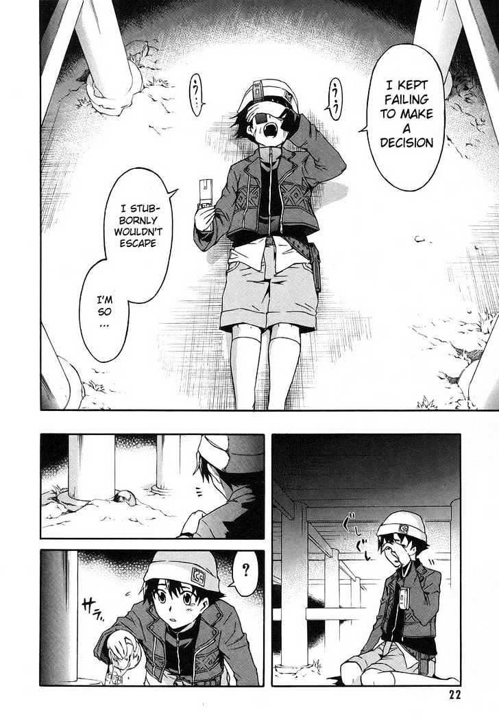 Mirai Nikki - Vol.3 Chapter 9 : Happy End - Unhappy End