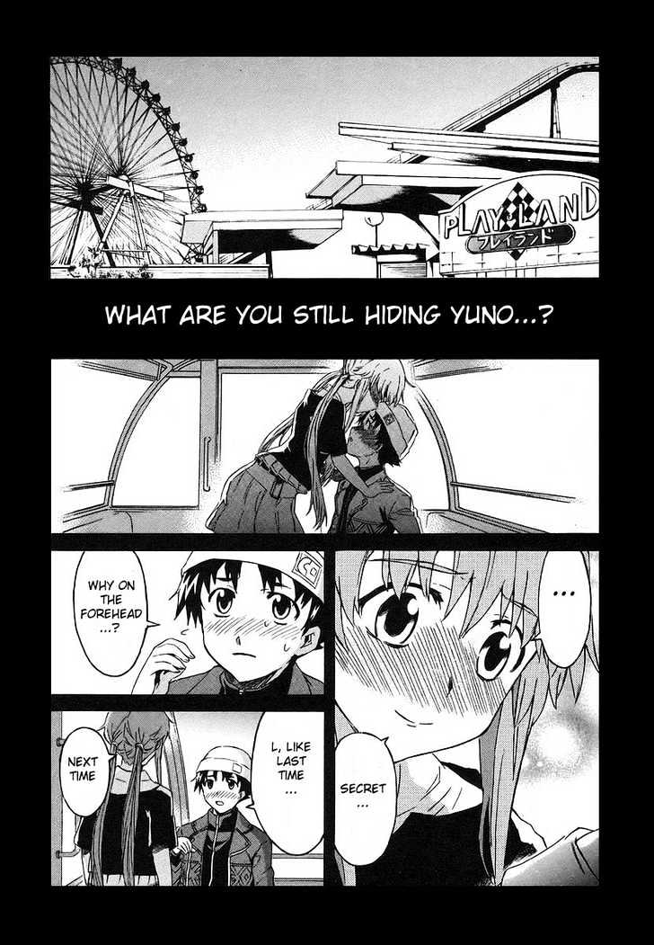 Mirai Nikki - Vol.3 Chapter 9 : Happy End - Unhappy End