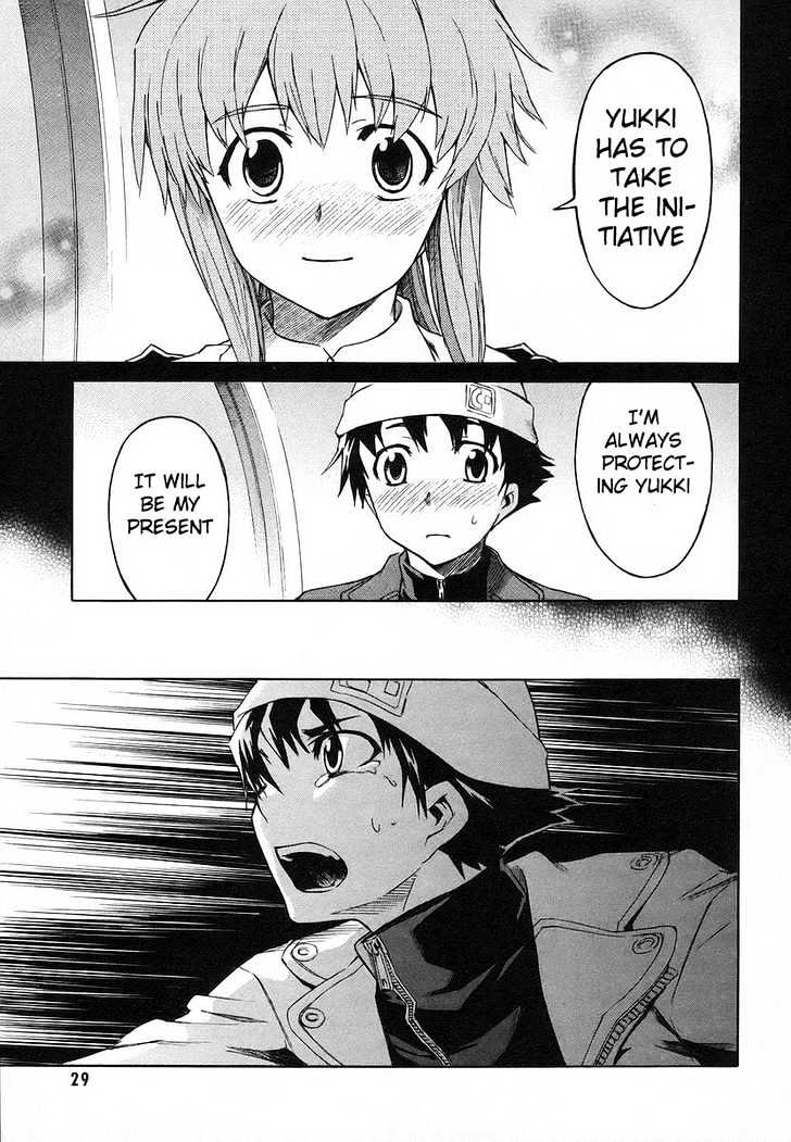 Mirai Nikki - Vol.3 Chapter 9 : Happy End - Unhappy End