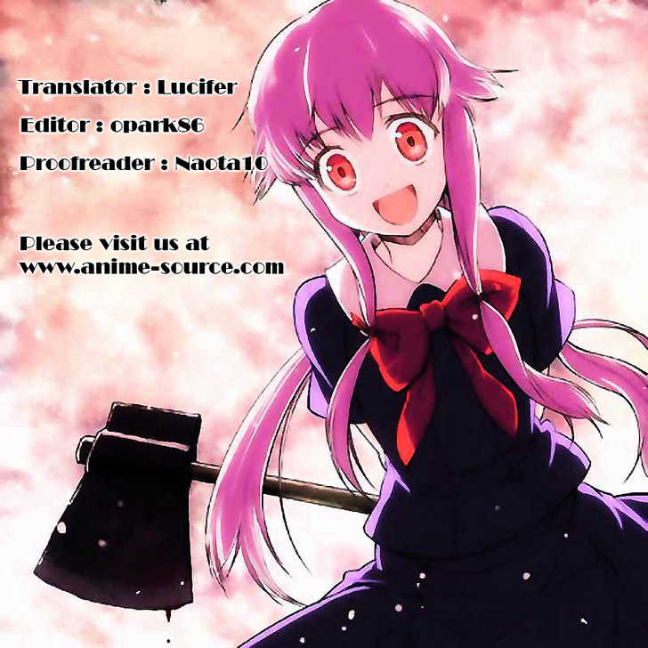 Mirai Nikki - Vol.1 Chapter 2.2 : The 12 Future Diary Holders