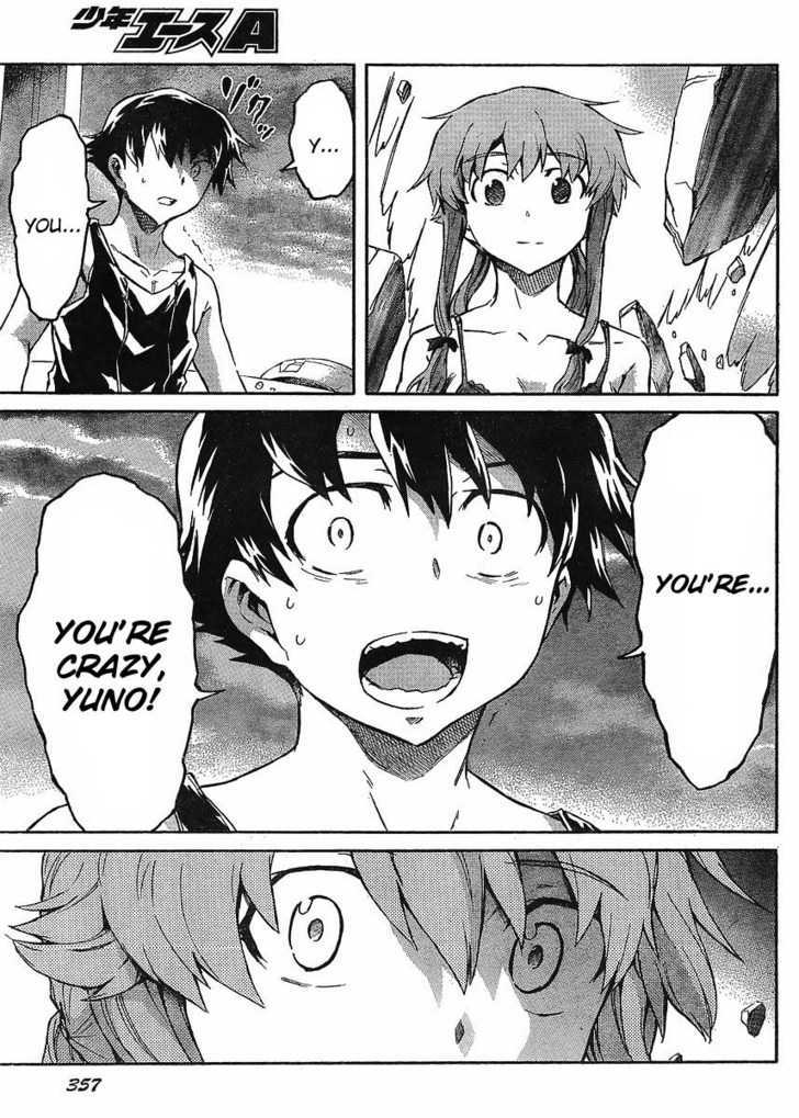 Mirai Nikki - Vol.11 Chapter 54 : Simply Because I Love It, I Love It