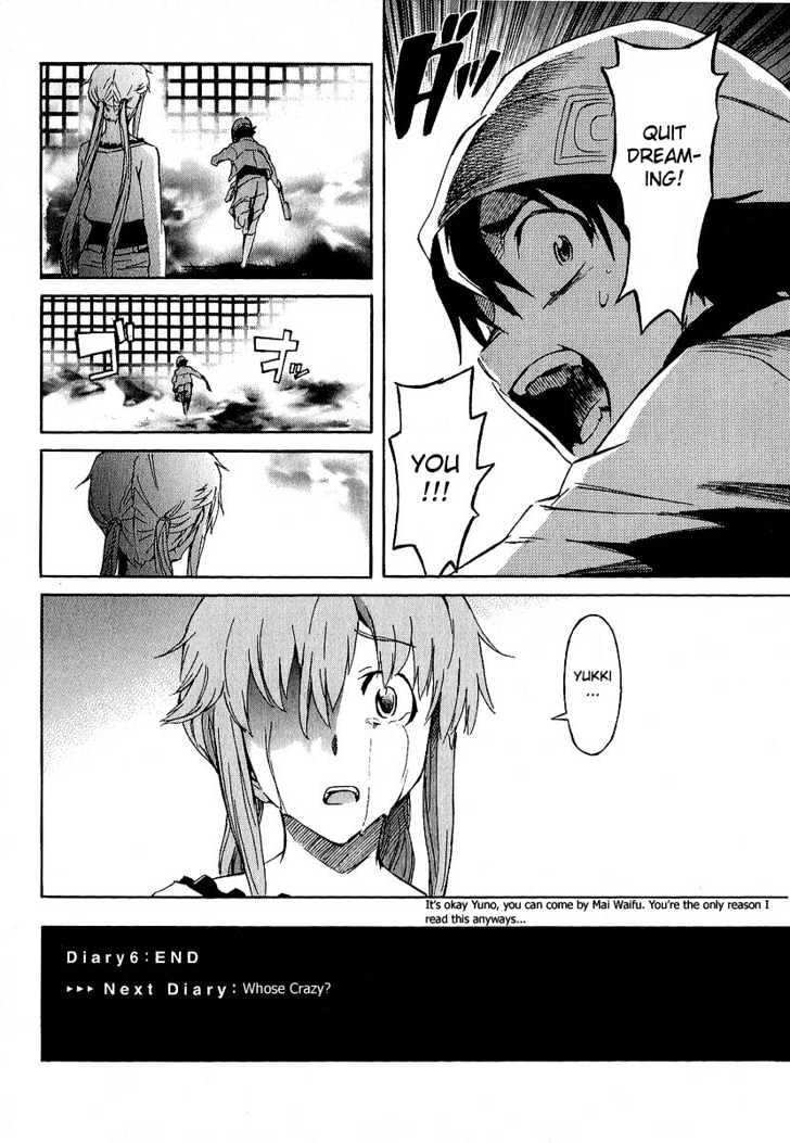 Mirai Nikki - Vol.2 Chapter 6 : Visual Pitfall