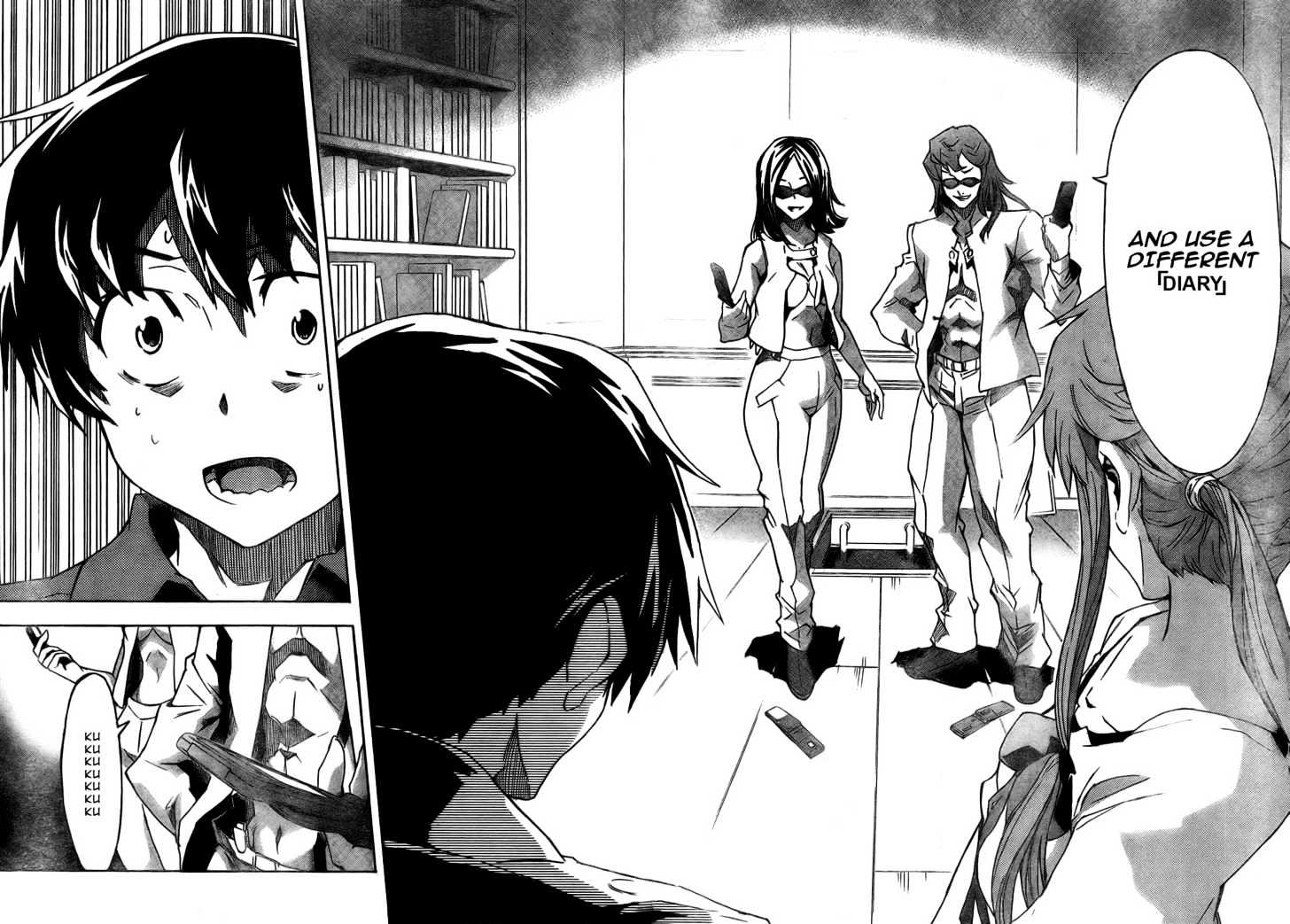 Mirai Nikki - Vol.7 Chapter 28 : Dummy Game