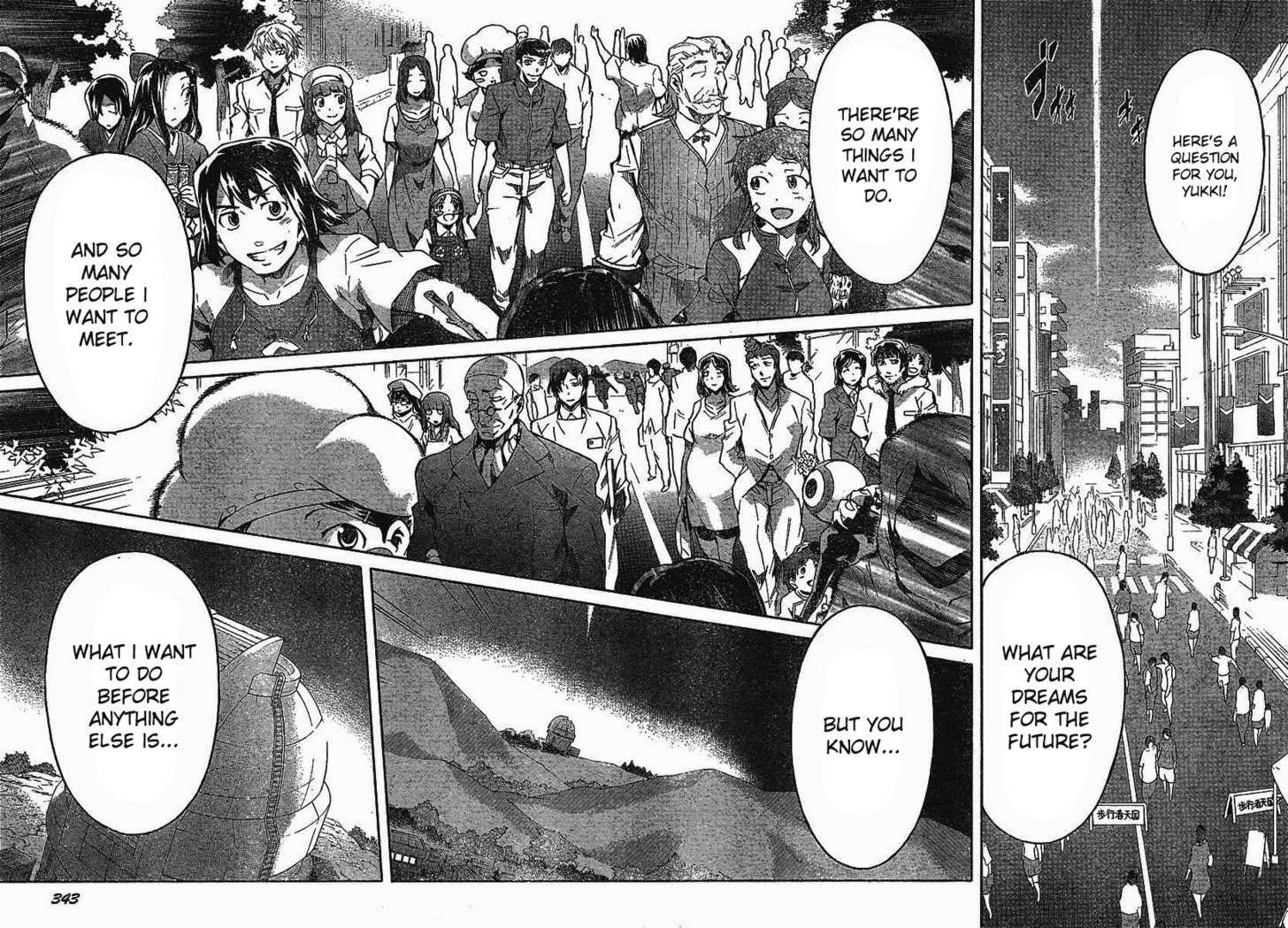 Mirai Nikki - Vol.12 Chapter 59 : Last Diary