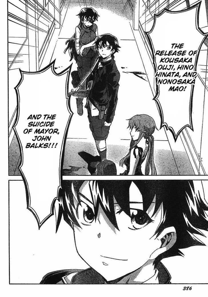 Mirai Nikki - Vol.9 Chapter 43 : How To Save The End