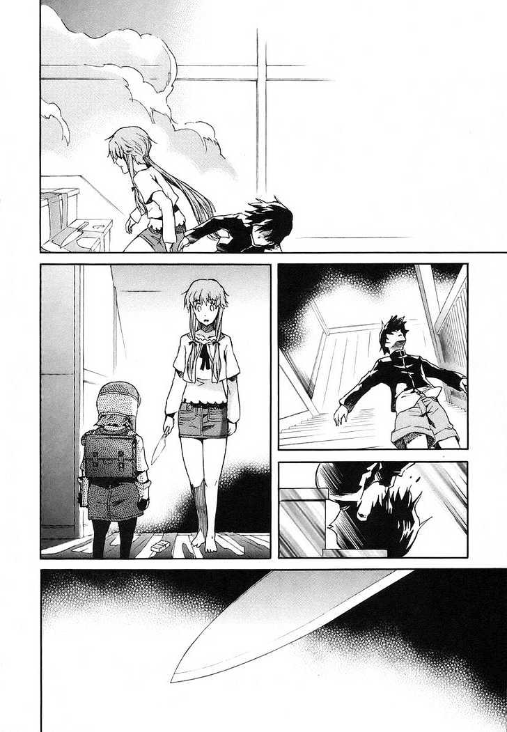 Mirai Nikki - Vol.3 Chapter 13 : Third Day - Battlefield Playhouse