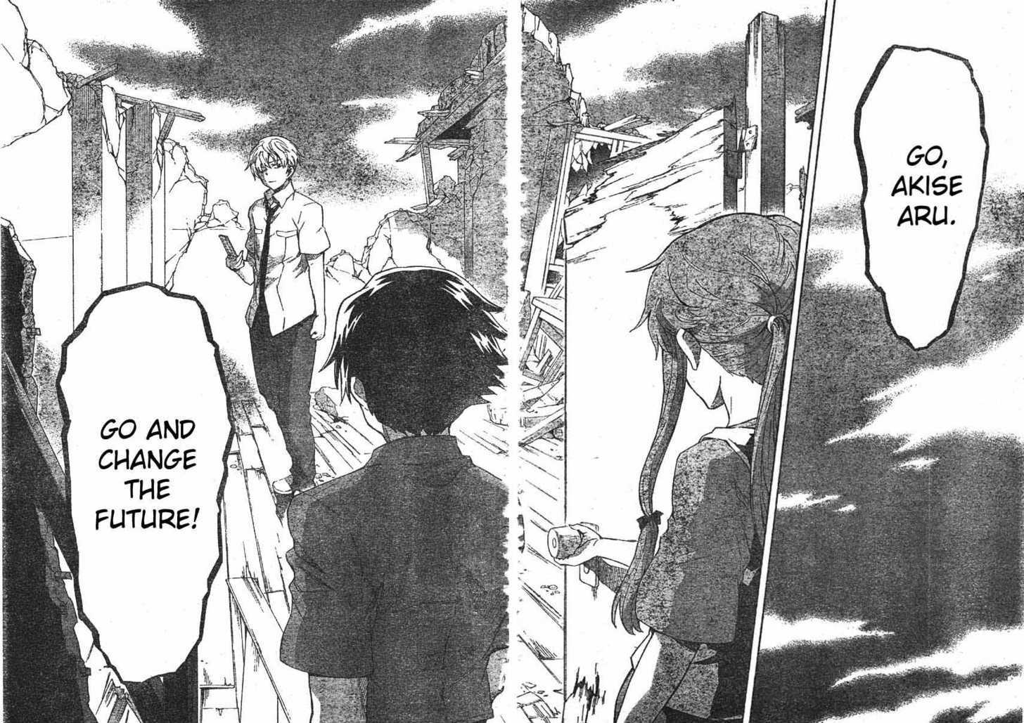 Mirai Nikki - Vol.10 Chapter 48 : The End Of Tender Lies And Kamishiro