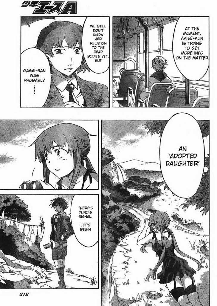 Mirai Nikki - Vol.8 Chapter 37 : Strike Back