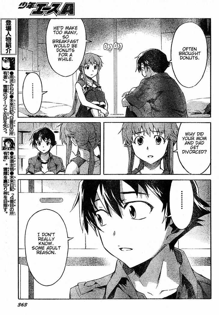 Mirai Nikki - Vol.5 Chapter 21 : Their Dilemma