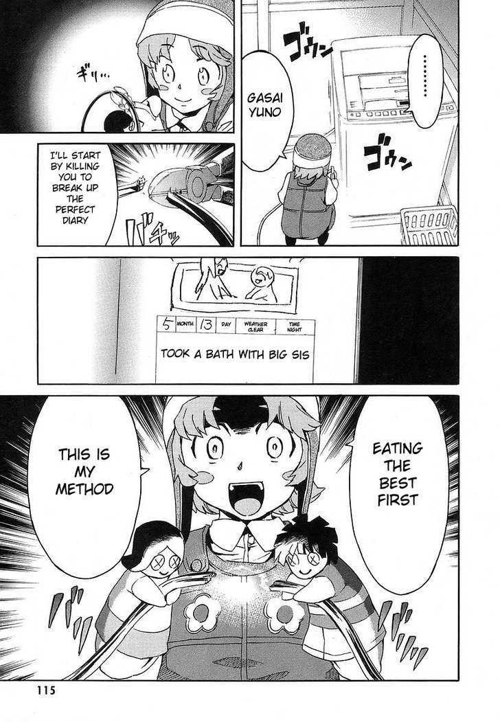 Mirai Nikki - Vol.3 Chapter 11 : First Day - Child Combo Kill