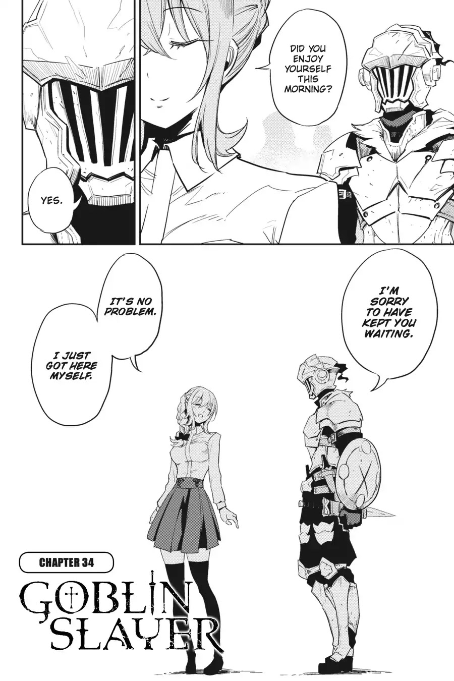 Goblin Slayer - Chapter 34