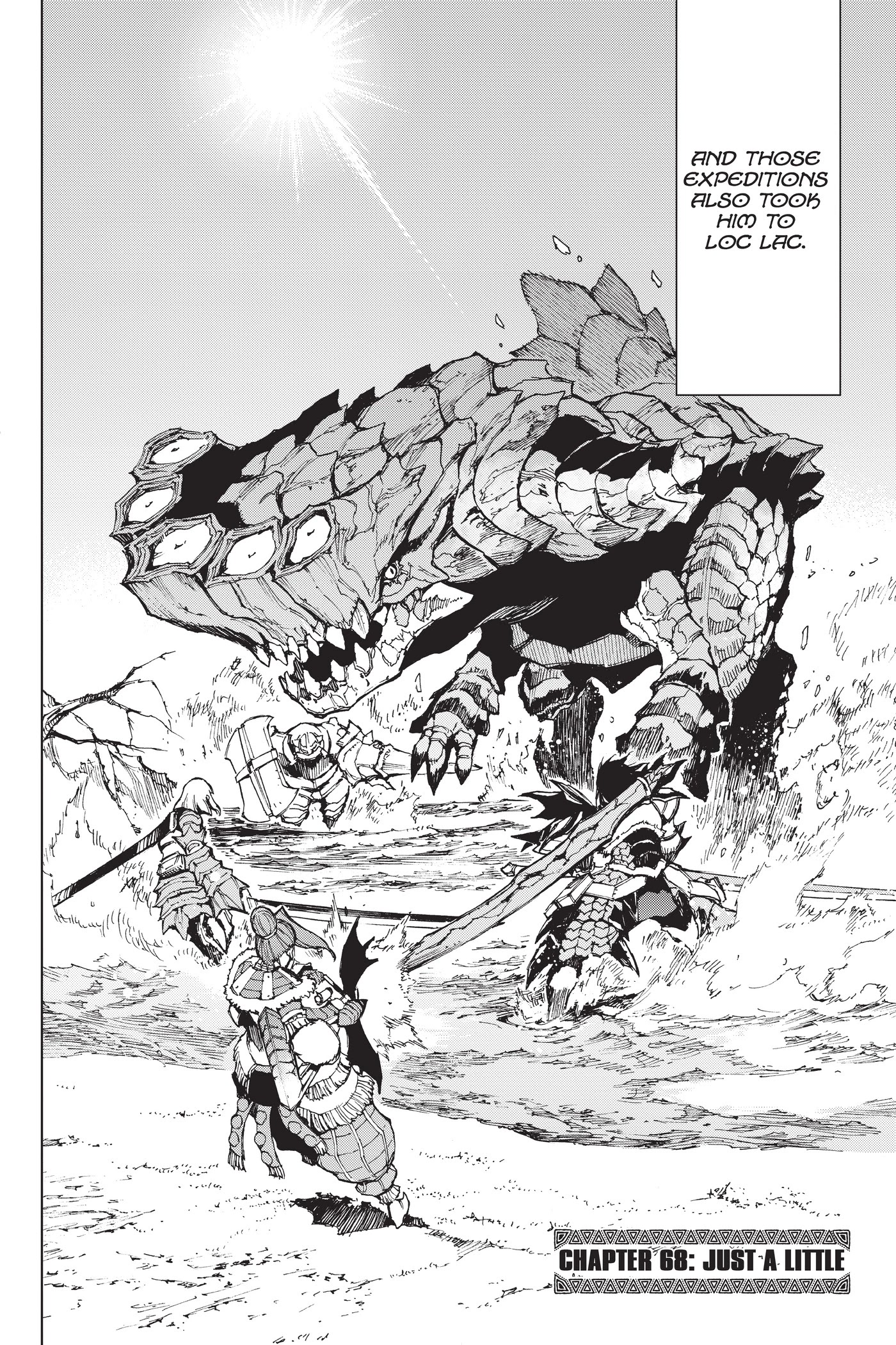 Monster Hunter - Senkou No Kariudo - Chapter 68: Just A Little