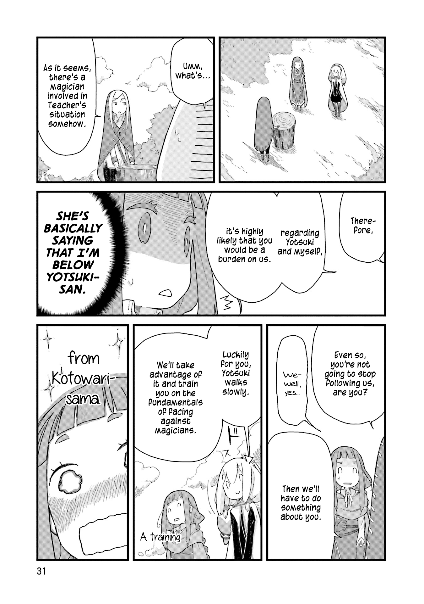 Yotsukoto - Vol.2 Chapter 15