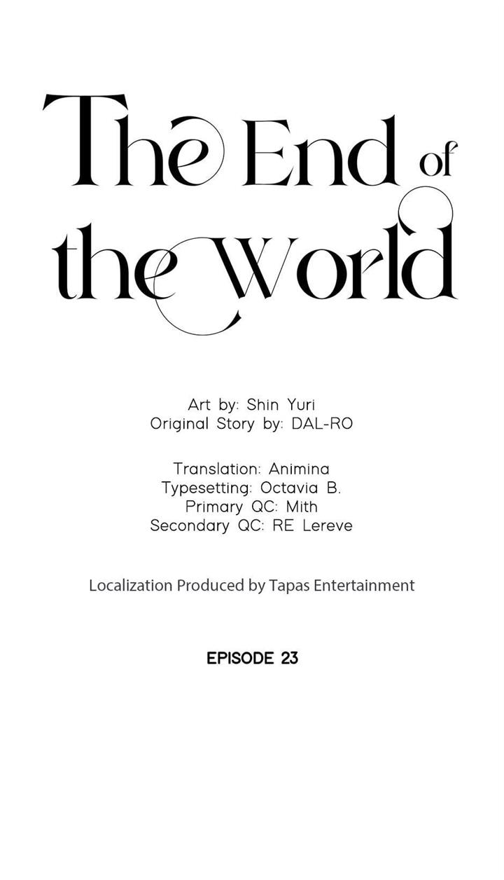 The End Of The World - Chapter 23