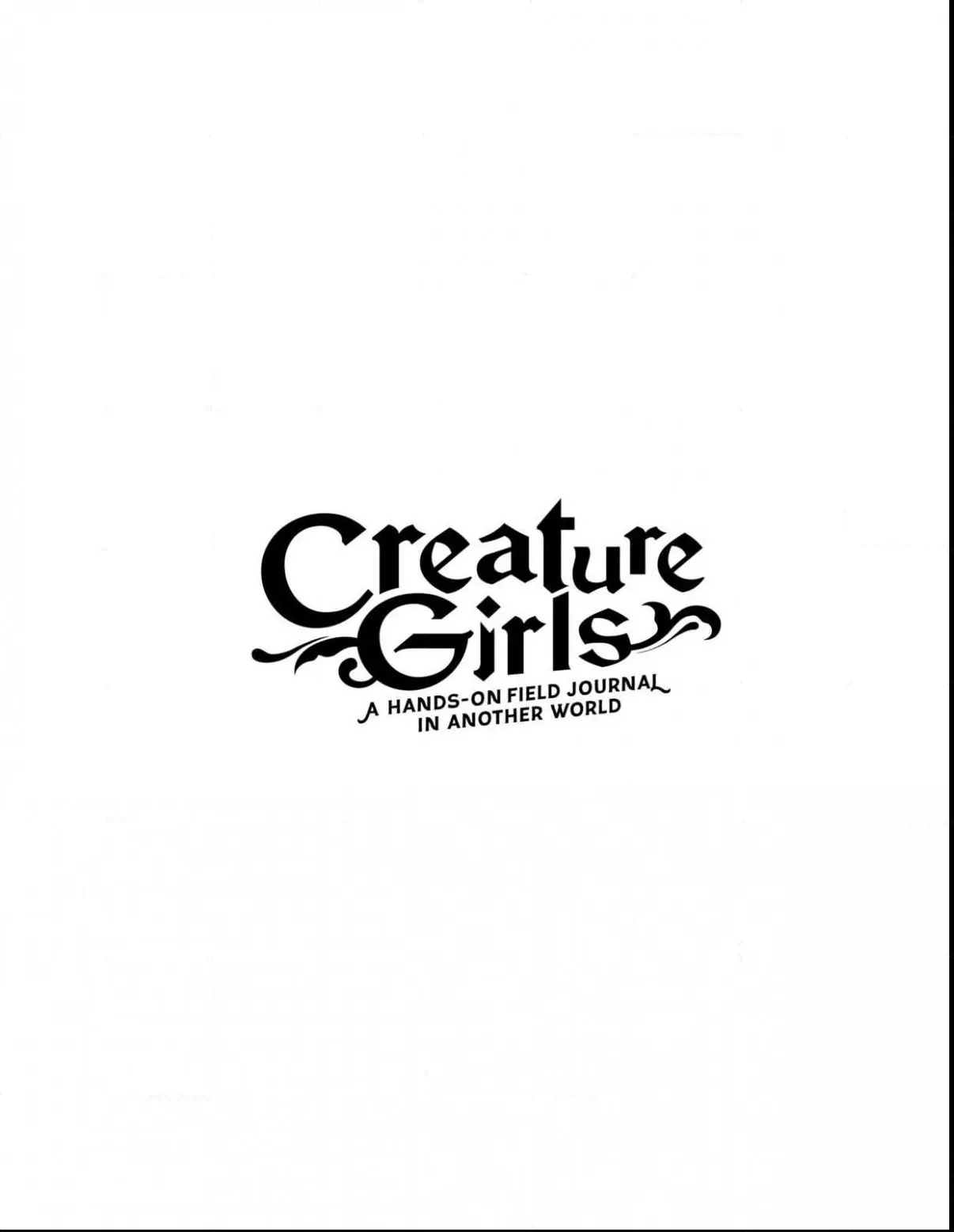 Creature Girls - A Hands-On Field Journal In Another World - Chapter 9