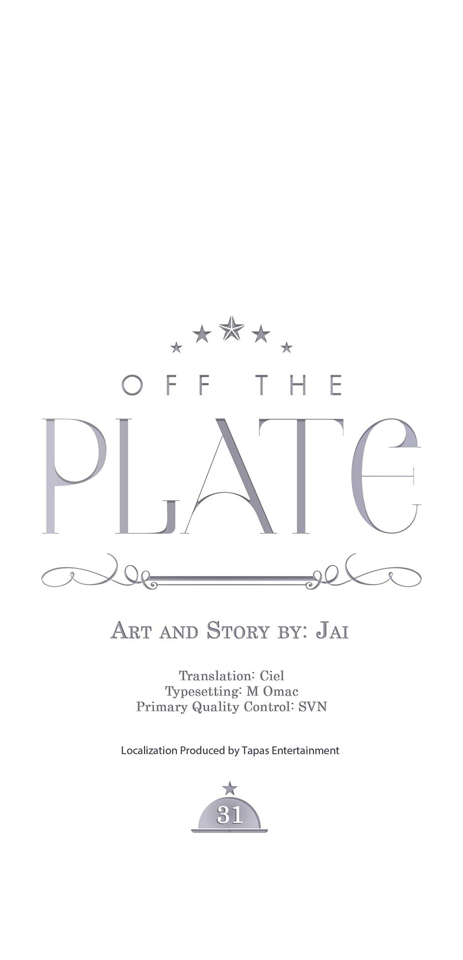 Off The Plate - Chapter 31