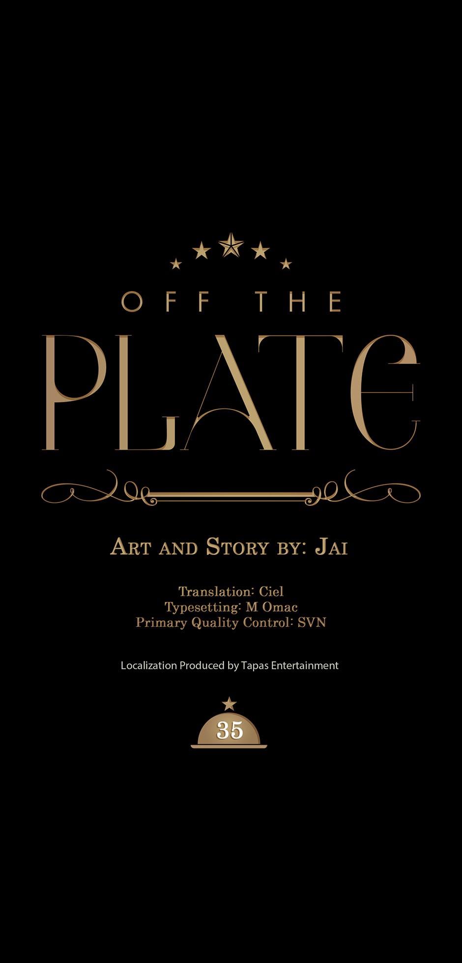 Off The Plate - Chapter 35