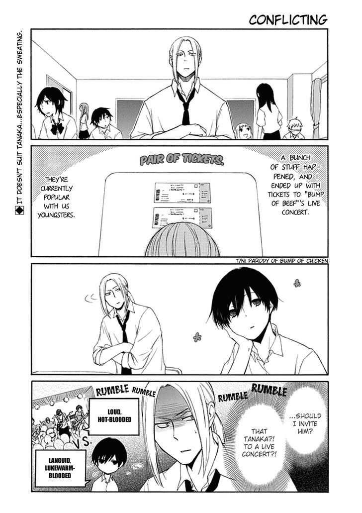 Tanaka-Kun Wa Itsumo Kedaruge - Chapter 17