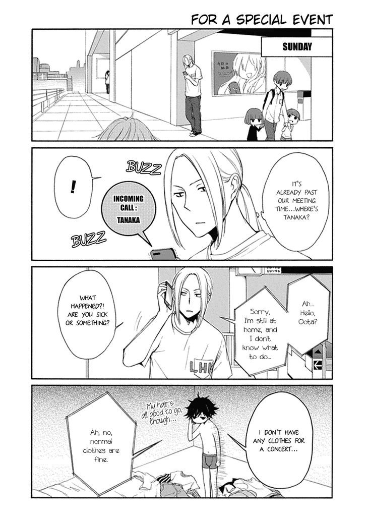 Tanaka-Kun Wa Itsumo Kedaruge - Chapter 17