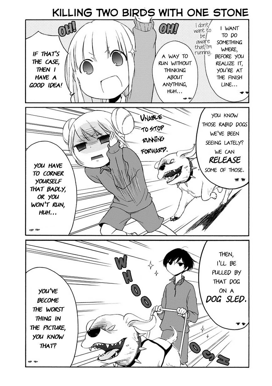 Tanaka-Kun Wa Itsumo Kedaruge - Chapter 34