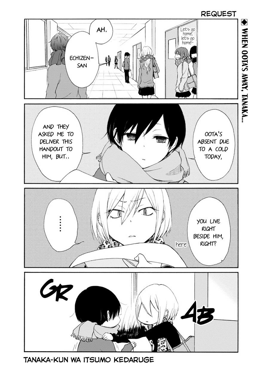 Tanaka-Kun Wa Itsumo Kedaruge - Chapter 33