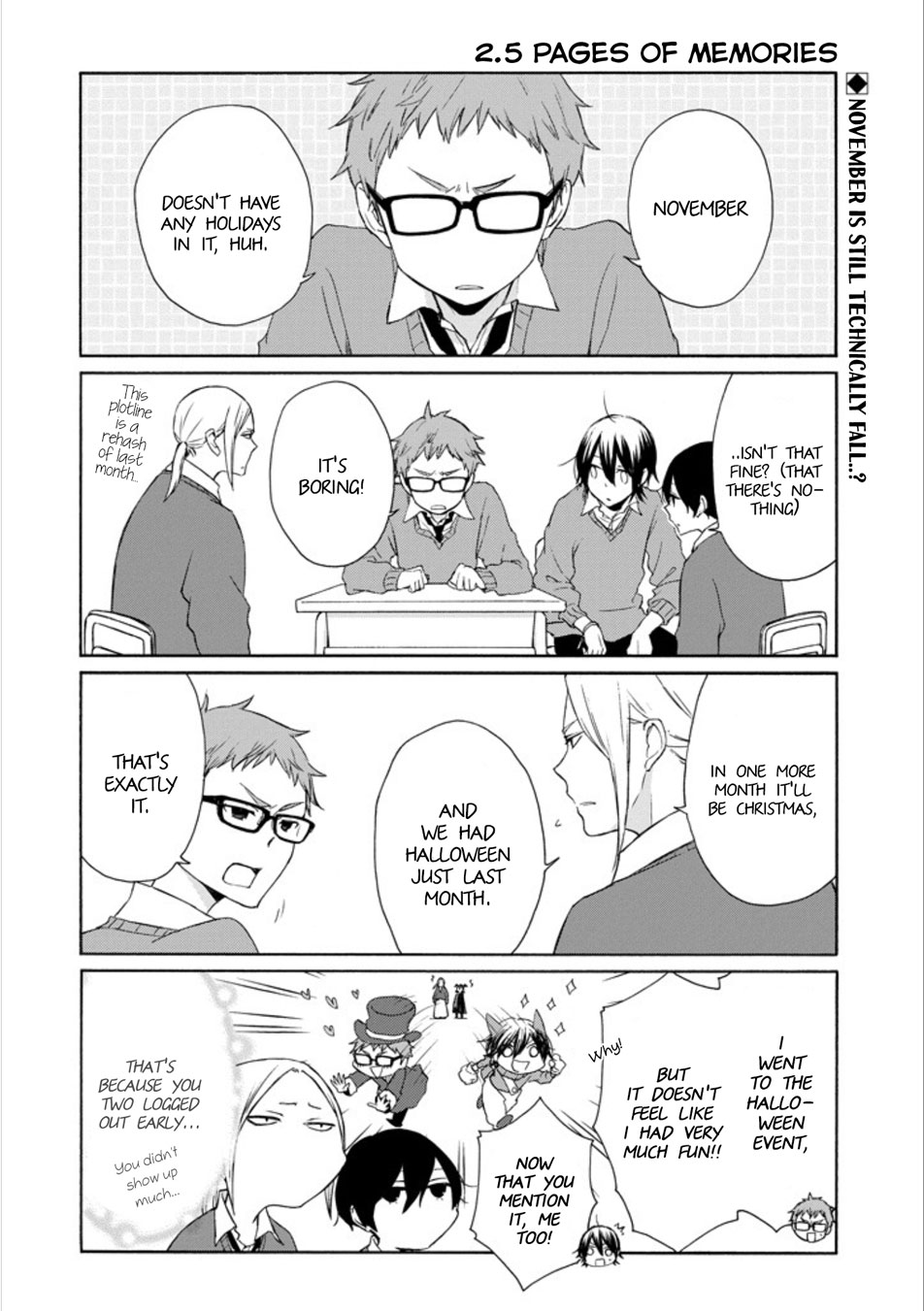 Tanaka-Kun Wa Itsumo Kedaruge - Vol.12 Chapter 124