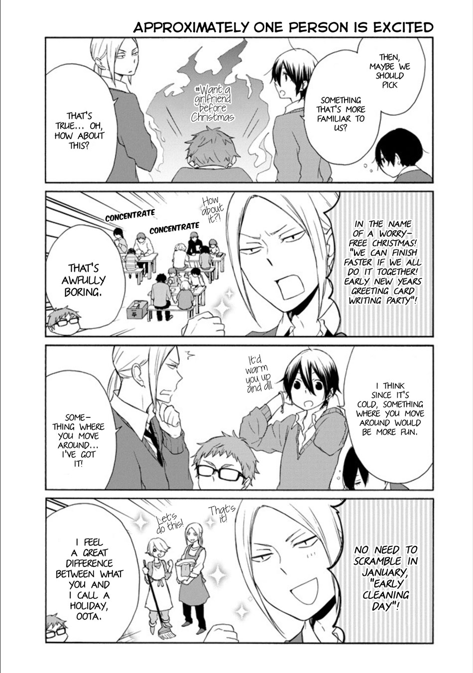 Tanaka-Kun Wa Itsumo Kedaruge - Vol.12 Chapter 124