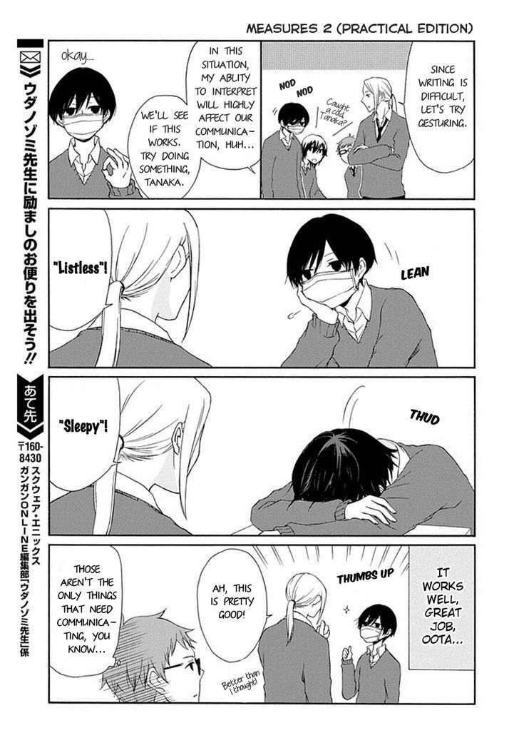 Tanaka-Kun Wa Itsumo Kedaruge - Chapter 10