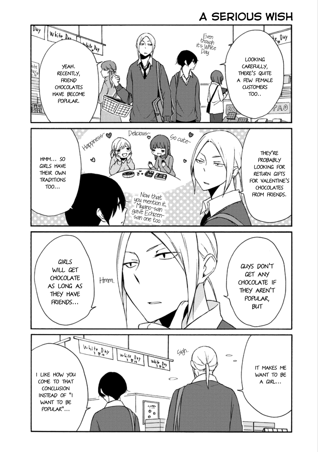 Tanaka-Kun Wa Itsumo Kedaruge - Vol.11 Chapter 109