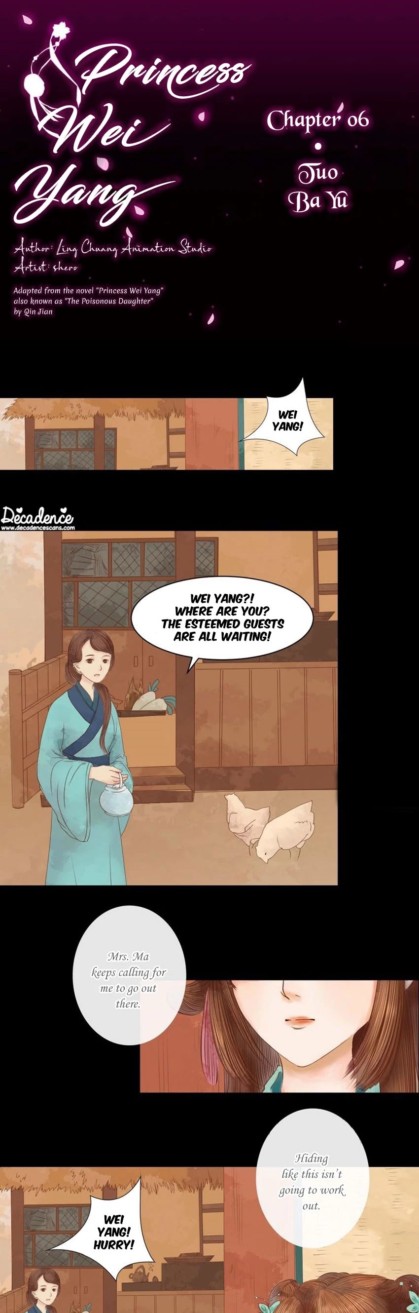 Princess Wei Yang - Chapter 6: Tuo Bao Yu