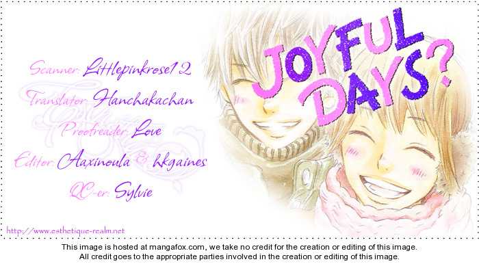 Joyful Days? - Vol.01 Chapter 001 : Joyful Days?